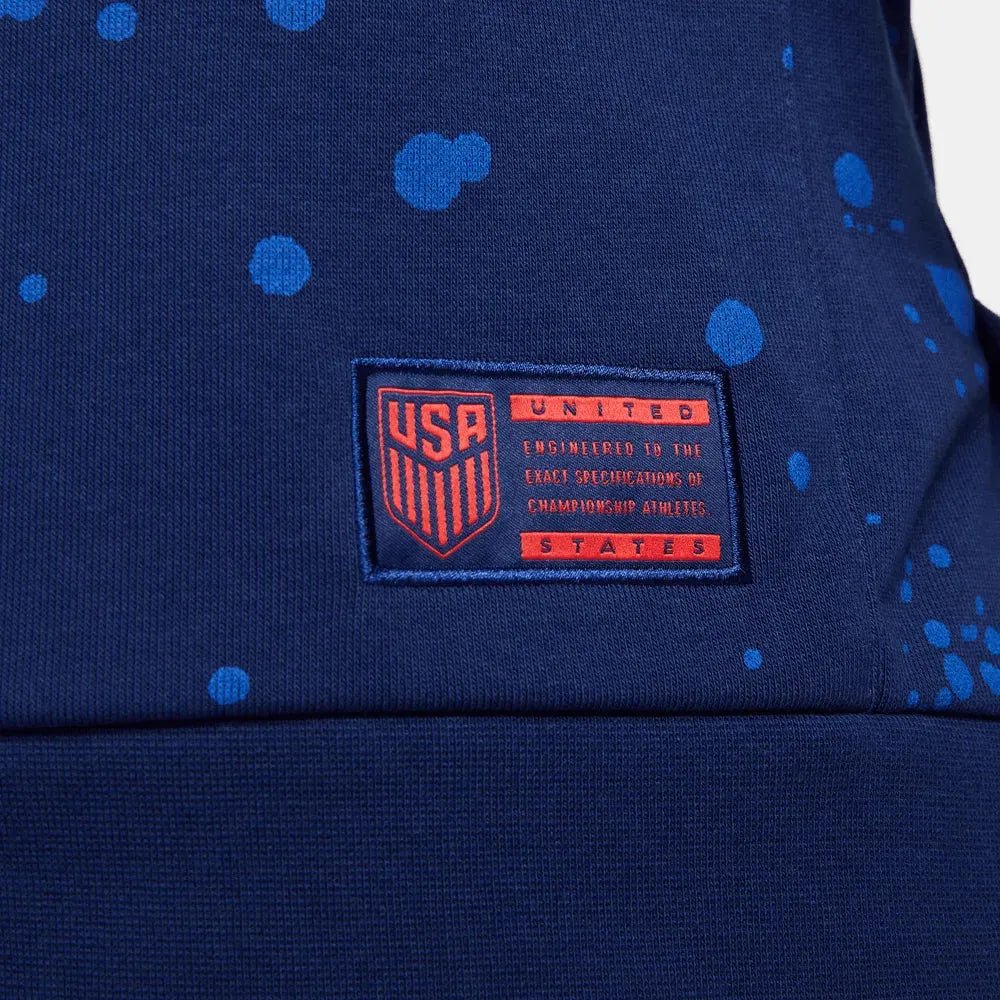 2023-24 USA Womens DF Fleece Soccer Hoodie Nike