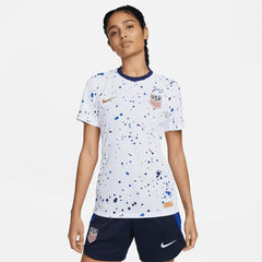 2023-24 USA Women's Home Authentic Soccer Jersey (No Stars) Nike