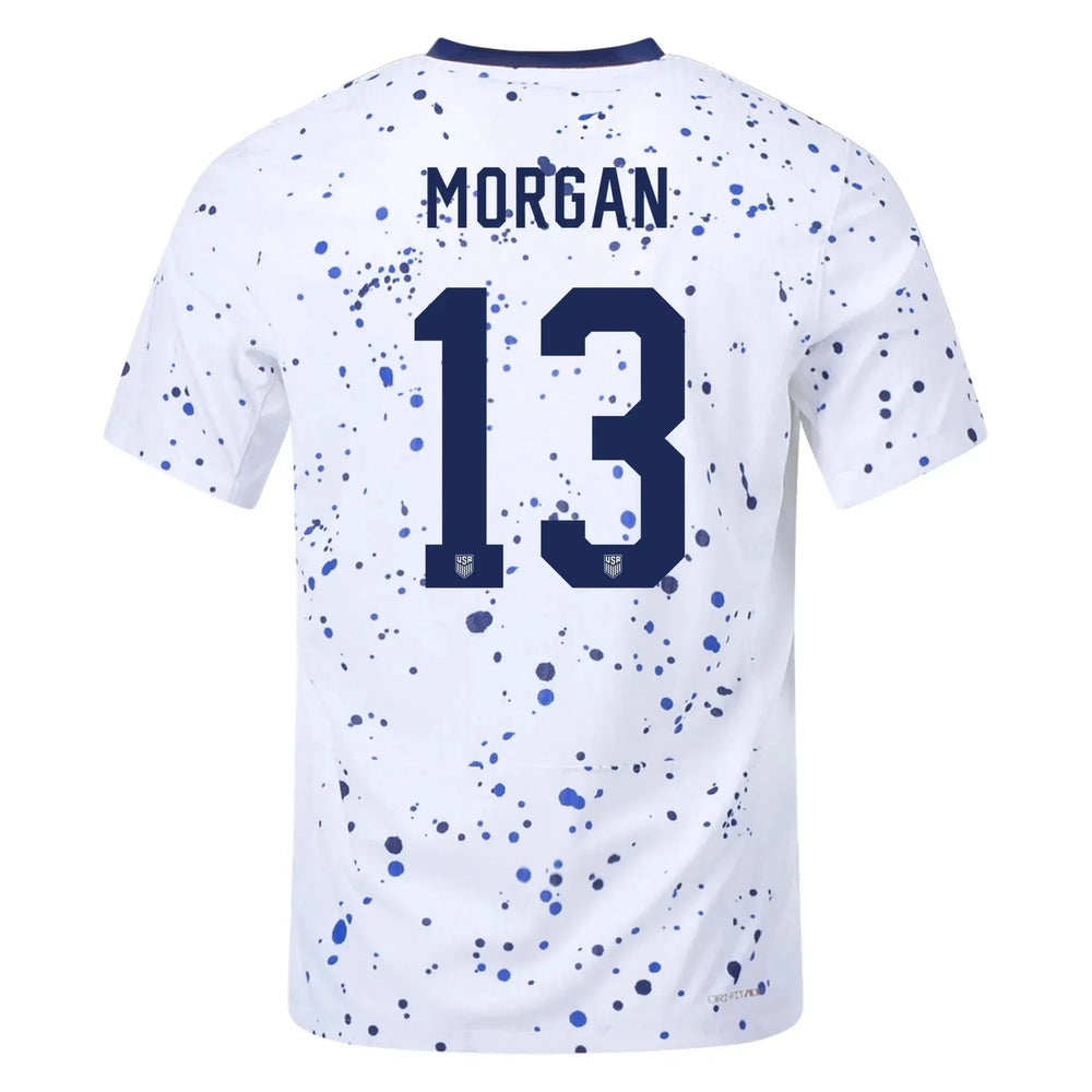 2023-24 USA Women's Home Authentic Soccer Jersey (No Stars) Nike