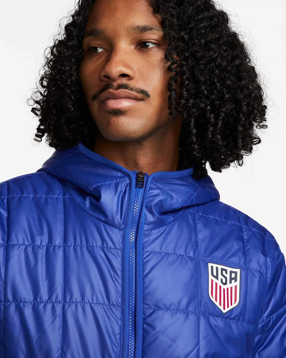2023 USA Men's Fleece-Lined Hooded Jacket Nike