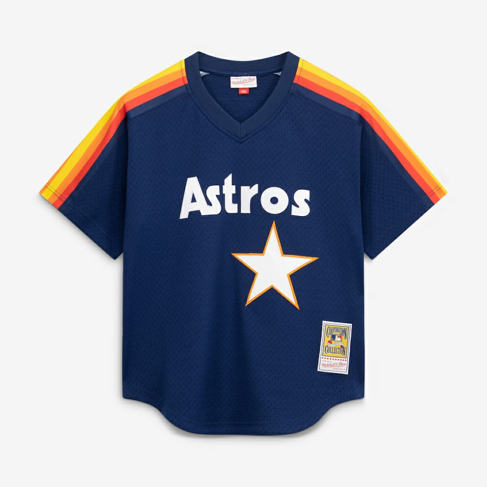 Jeff Bagwell Houston Astros Mitchell & Ness Authentic Batting Practice Jersey - Navy - Mitchell & Ness Lifestyle