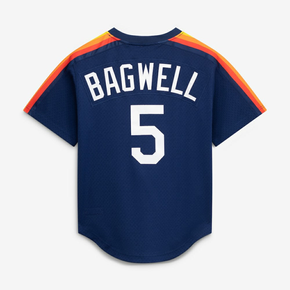 Jeff Bagwell Houston Astros Mitchell & Ness Authentic Batting Practice Jersey - Navy - Mitchell & Ness Lifestyle