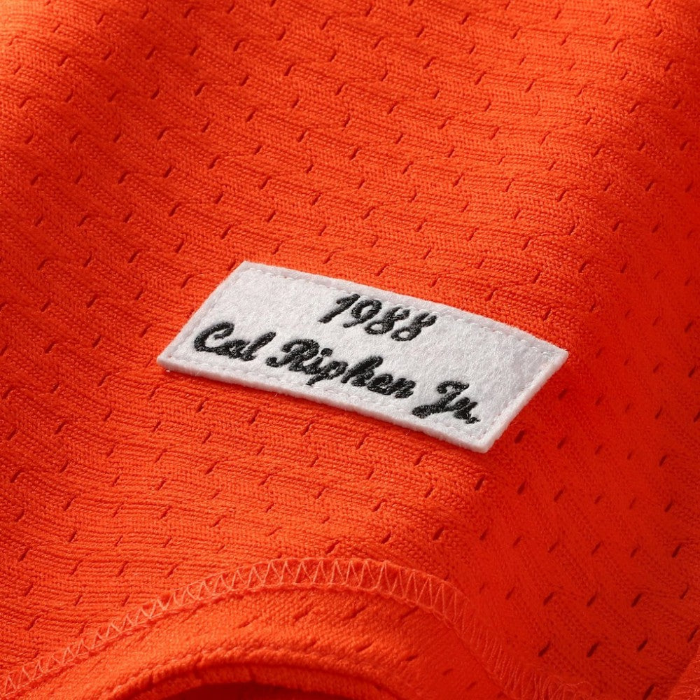 Cal Ripken Jr. Baltimore Orioles Mitchell & Ness Authentic Batting Practice Jersey - Orange - Mitchell & Ness Lifestyle