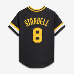 Willie Stargell Pittsburgh Pirates Mitchell & Ness Authentic Batting Practice Jersey - Black - Mitchell & Ness on Sale