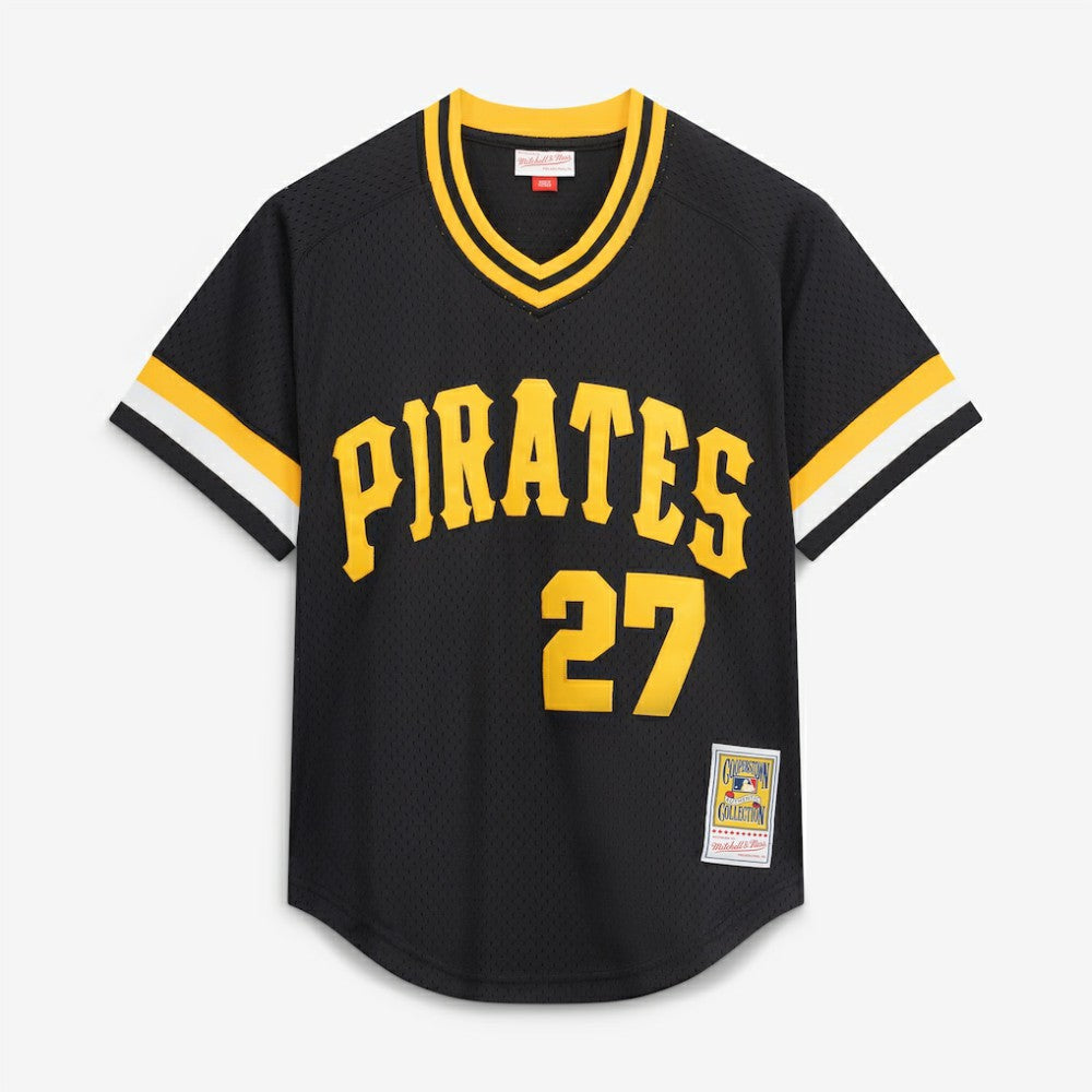 Kent Tekulve Pittsburgh Pirates Mitchell & Ness Authentic Batting Practice Jersey - Black - Mitchell & Ness Online