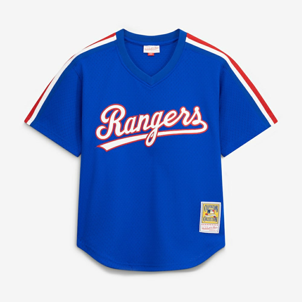 Nolan Ryan Texas Rangers Mitchell & Ness Authentic Batting Practice Jersey - Royal - Mitchell & Ness on Sale