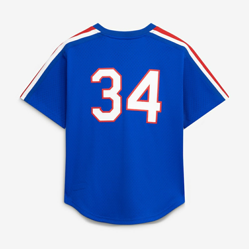 Nolan Ryan Texas Rangers Mitchell & Ness Authentic Batting Practice Jersey - Royal - Mitchell & Ness on Sale