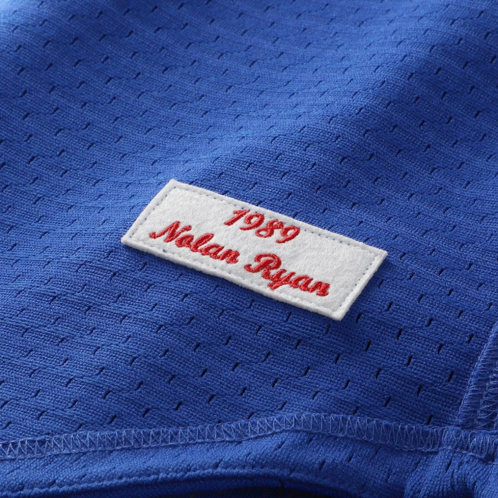 Nolan Ryan Texas Rangers Mitchell & Ness Authentic Batting Practice Jersey - Royal - Mitchell & Ness on Sale
