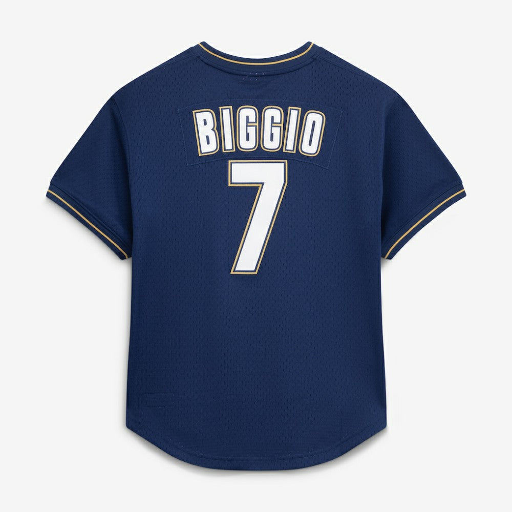 Craig Biggio Houston Astros Mitchell & Ness Authentic Batting Practice Jersey - Navy - Mitchell & Ness Lifestyle