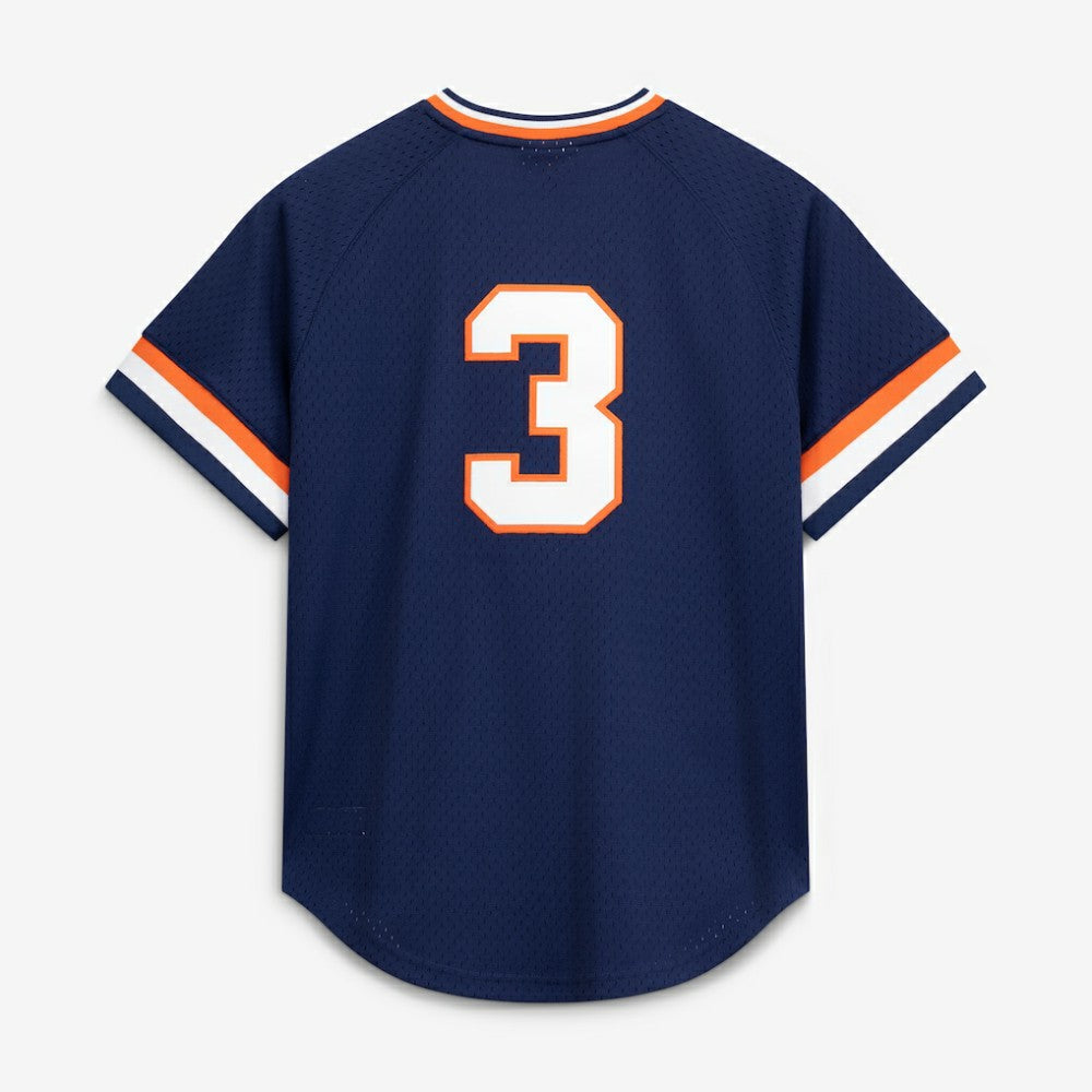 Alan Trammell Detroit Tigers Mitchell & Ness Authentic Batting Practice Jersey - Navy - Mitchell & Ness Lifestyle