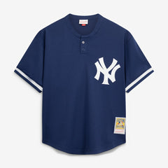Bernie Williams New York Yankees Mitchell & Ness Authentic Batting Practice Jersey - Navy - Mitchell & Ness Lifestyle