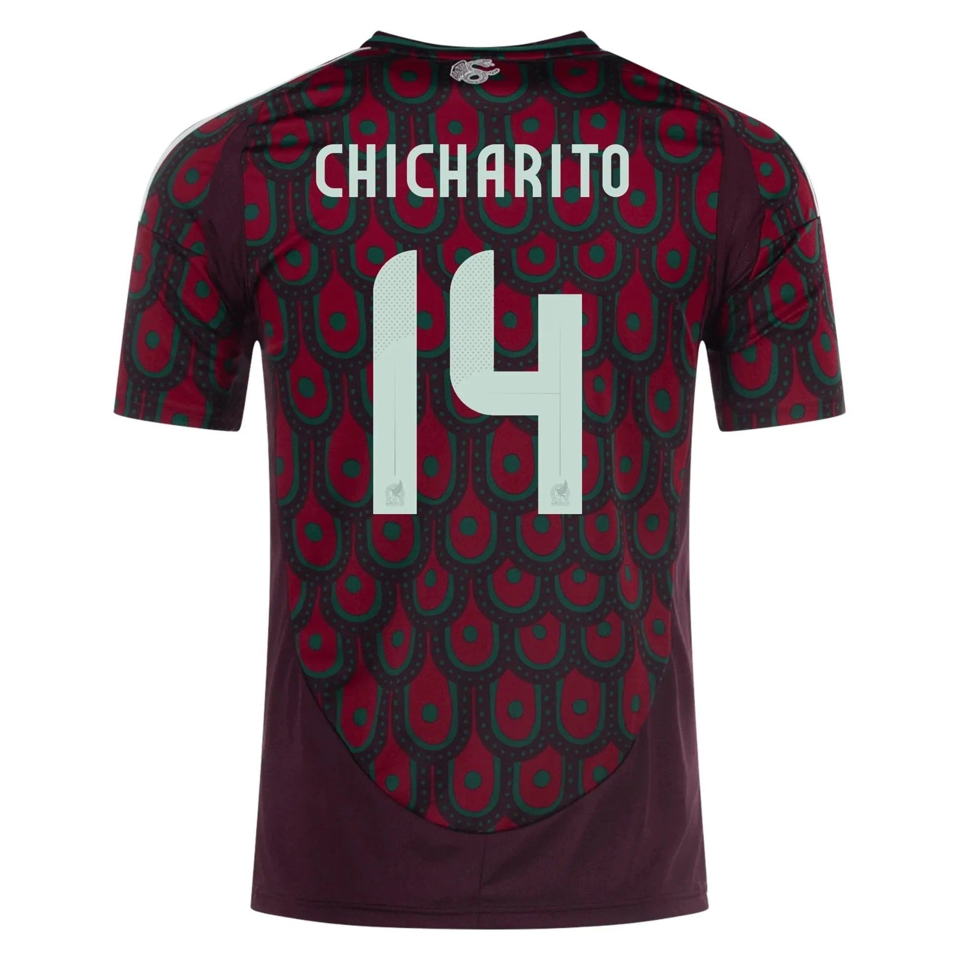 2024-25 Mexico Youth Stadium Home Soccer Jersey Adidas