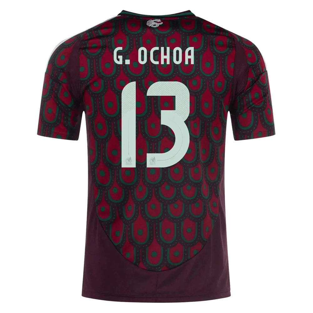 2024-25 Mexico Youth Stadium Home Soccer Jersey Adidas