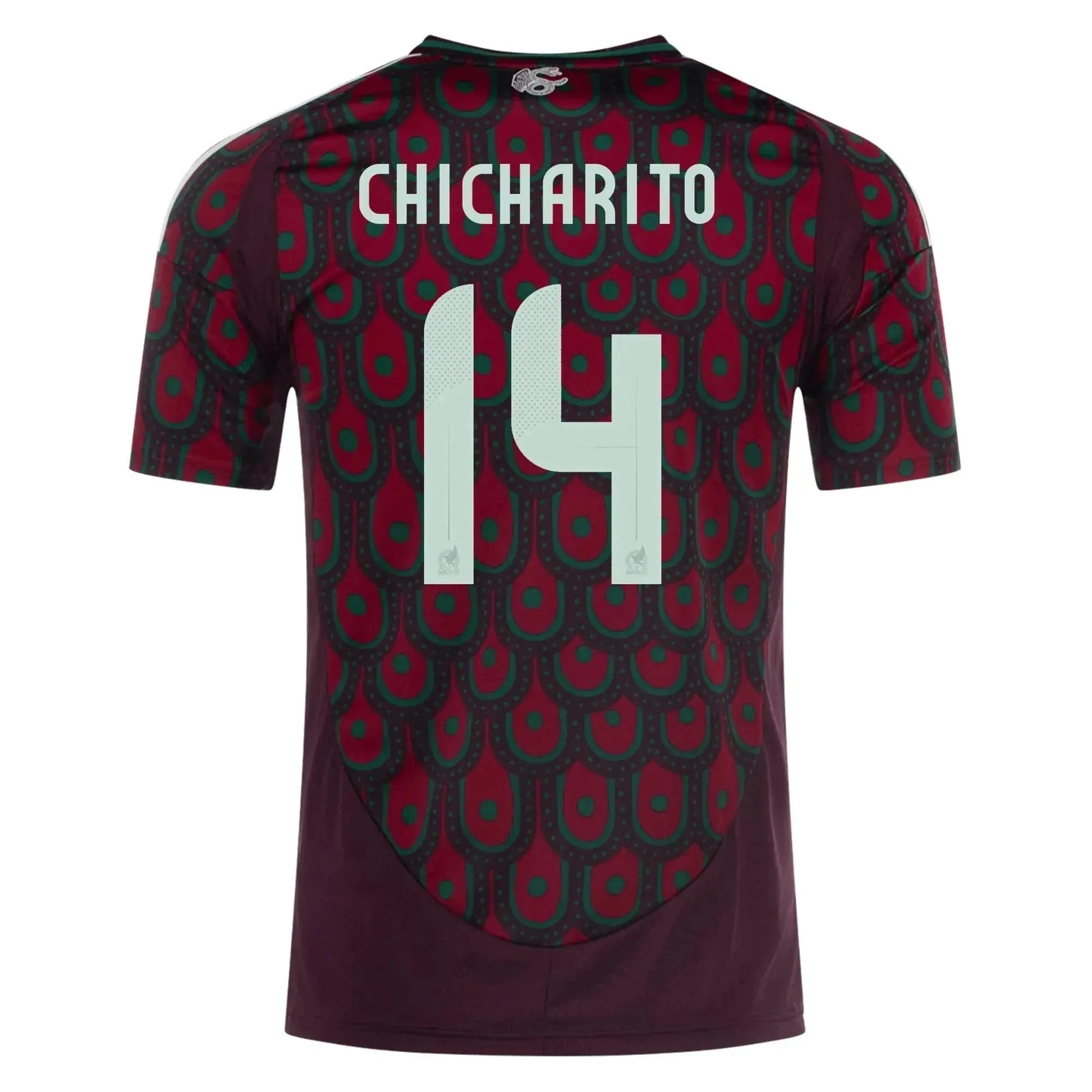 2024-25 Mexico Youth Stadium Home Soccer Jersey Adidas