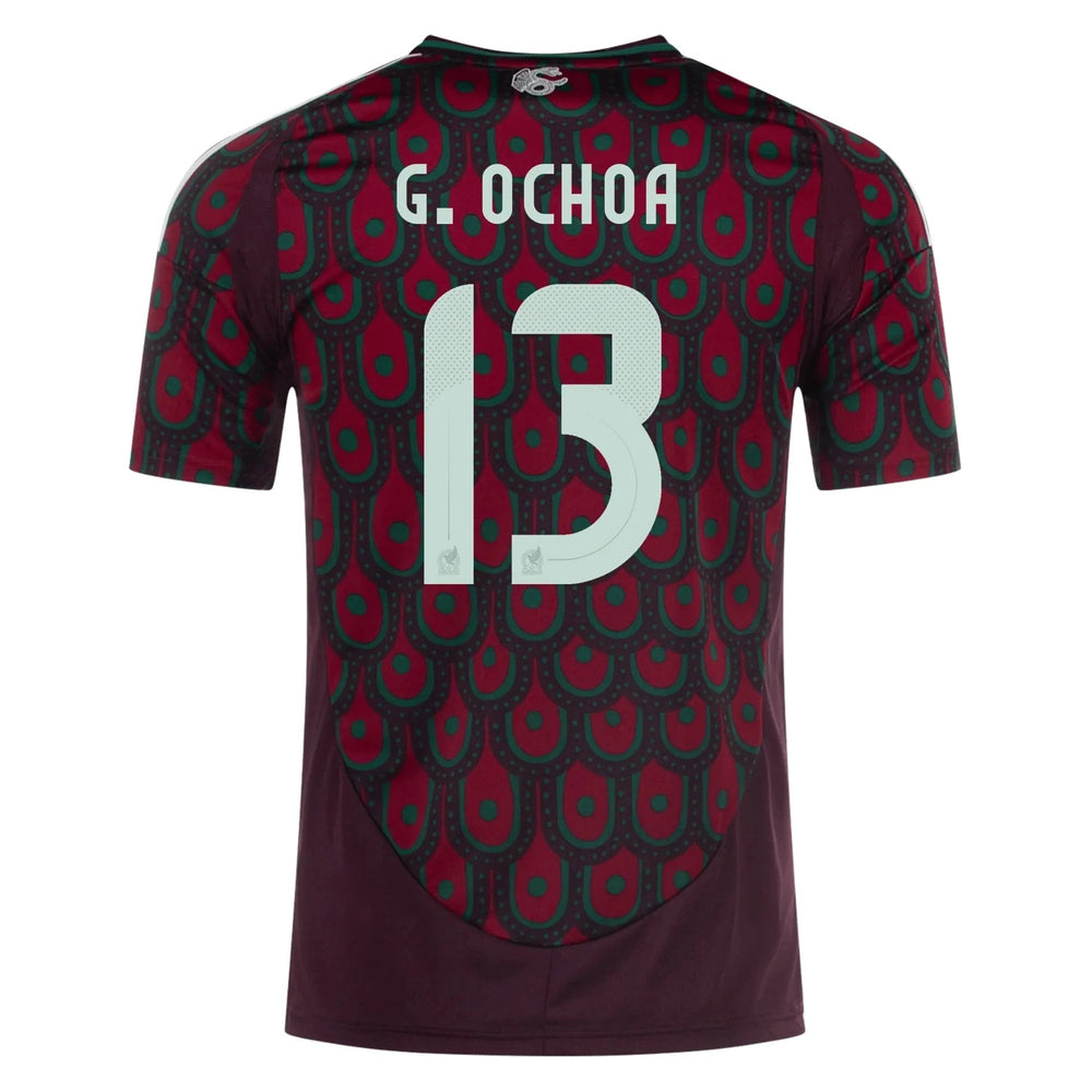 2024-25 Mexico Women's Stadium Home Soccer Jersey Adidas