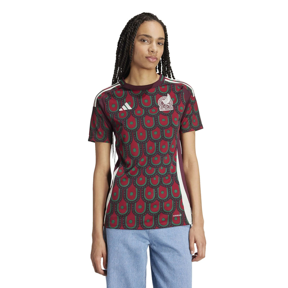 2024-25 Mexico Women's Stadium Home Soccer Jersey Adidas