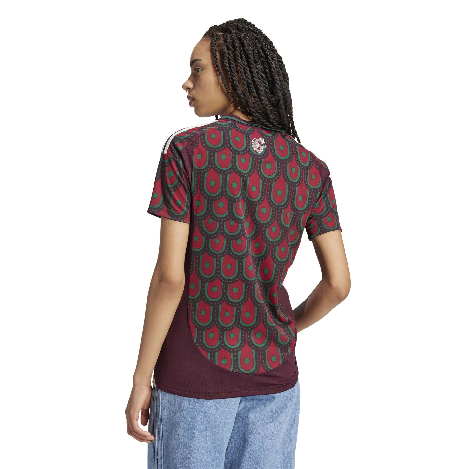 2024-25 Mexico Women's Stadium Home Soccer Jersey Adidas