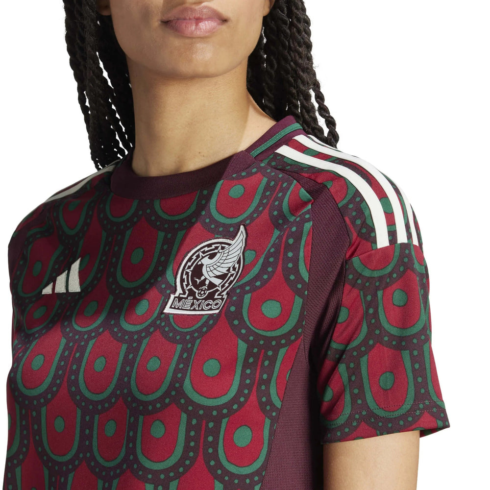 2024-25 Mexico Women's Stadium Home Soccer Jersey Adidas