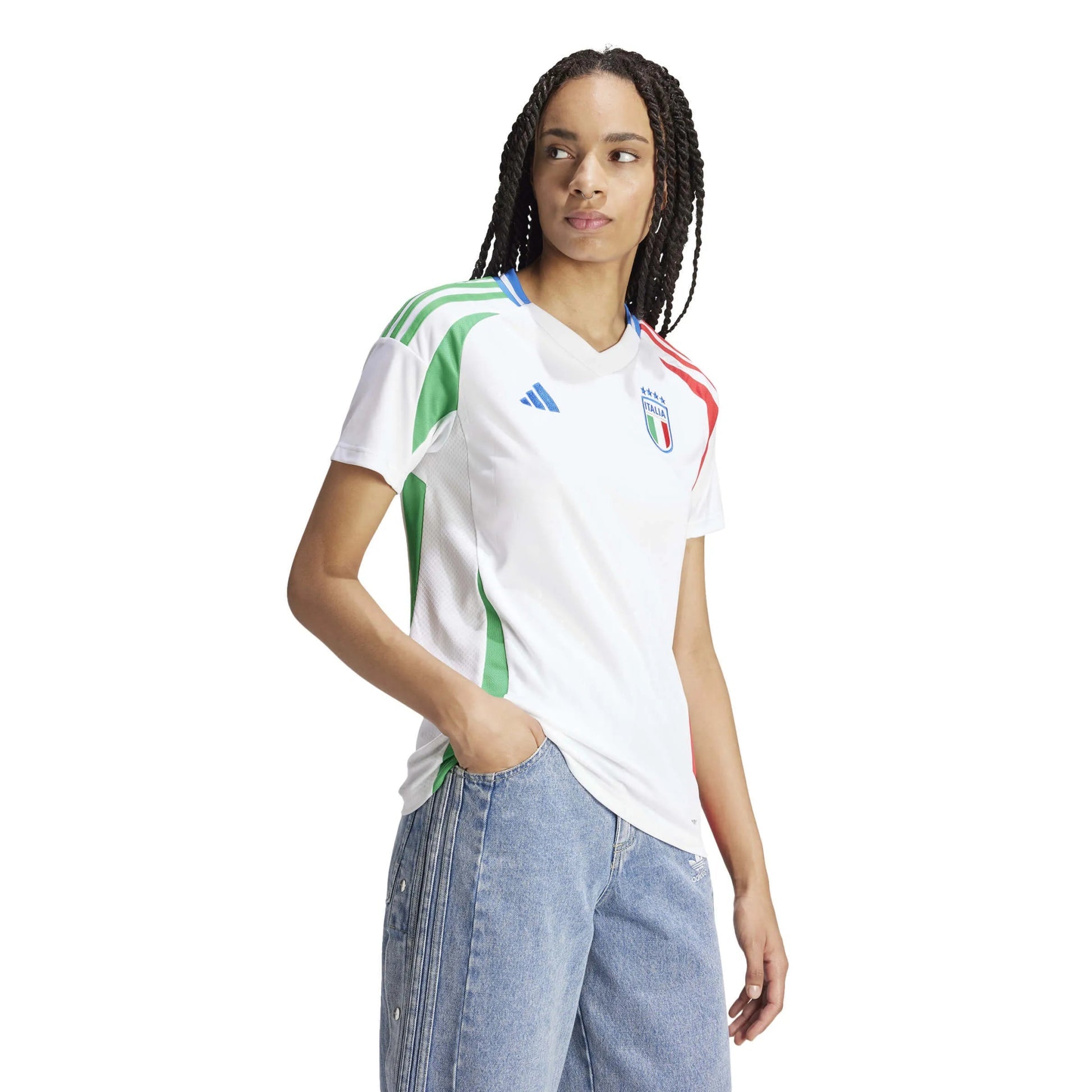 2024-25 Italy Women's Away Soccer Jersey Adidas