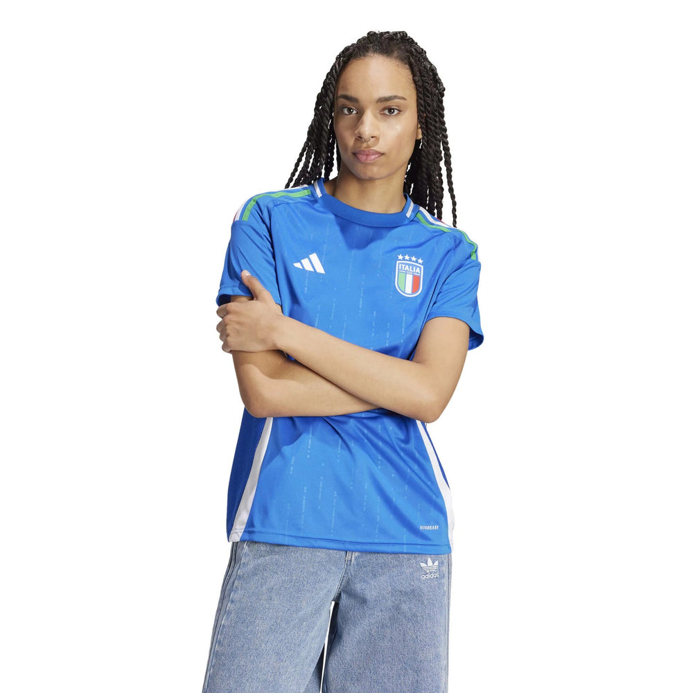 2024-25 Italy Women's Stadium Home Soccer Jersey Adidas