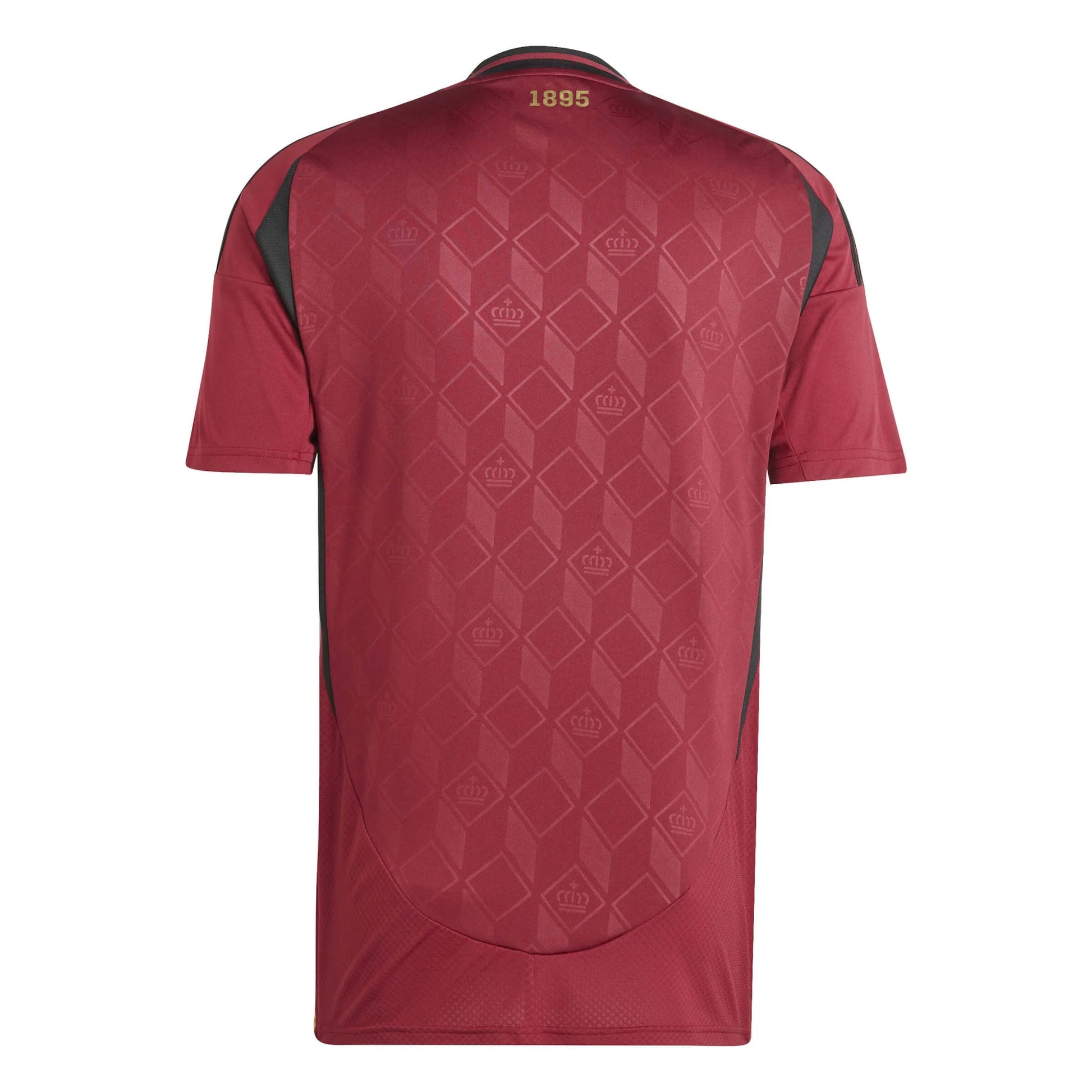 2024-25 Belgium Men's Stadium Home Soccer Jersey Adidas