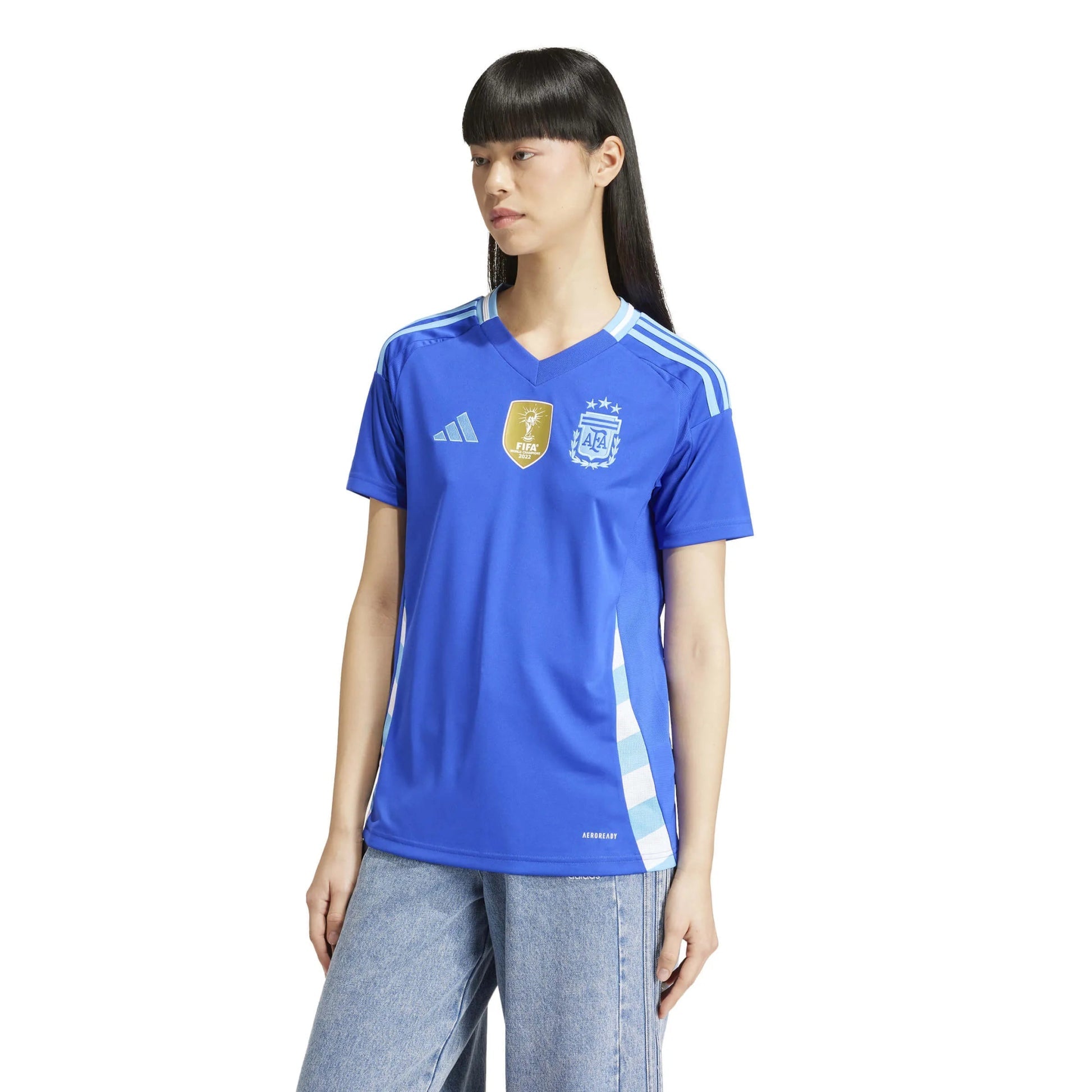 2024-25 Argentina Women's Stadium Away Soccer Jersey Adidas