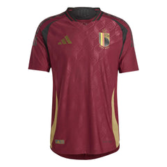 2024-25 Belgium Men's Authentic Home Soccer Jersey Adidas