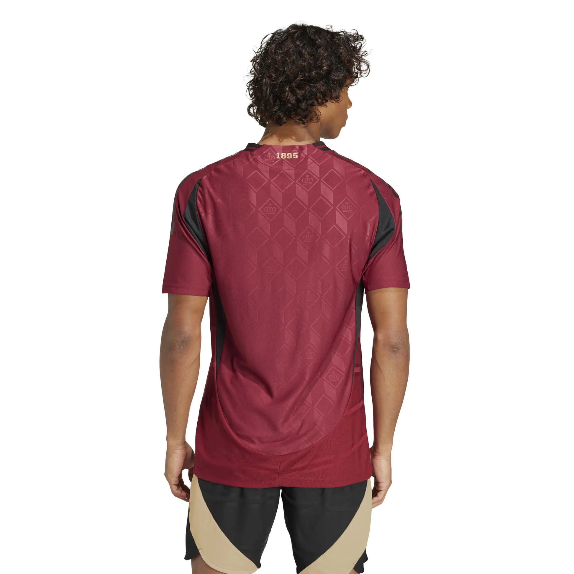 2024-25 Belgium Men's Authentic Home Soccer Jersey Adidas