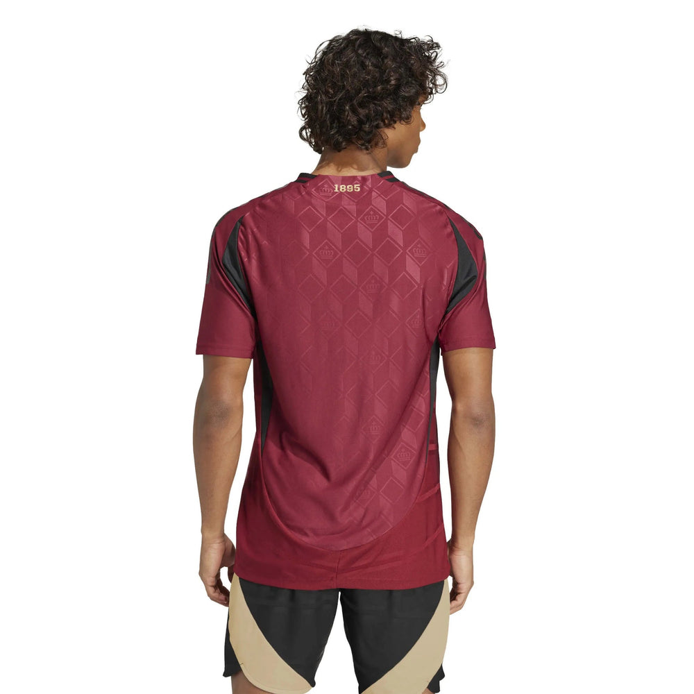 2024-25 Belgium Men's Authentic Home Soccer Jersey Adidas