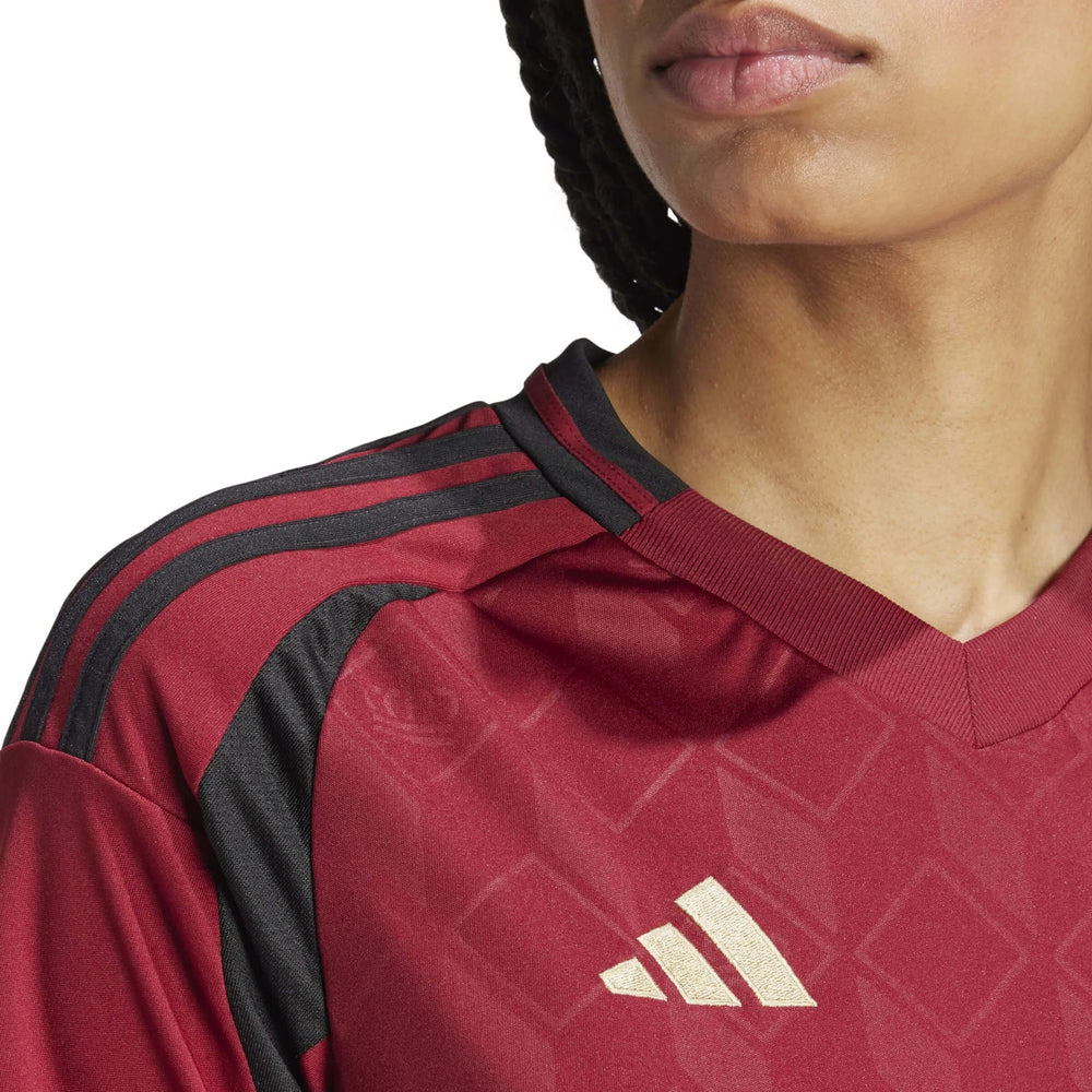 2024-25 Belgium Women's Stadium Home Soccer Jersey Adidas