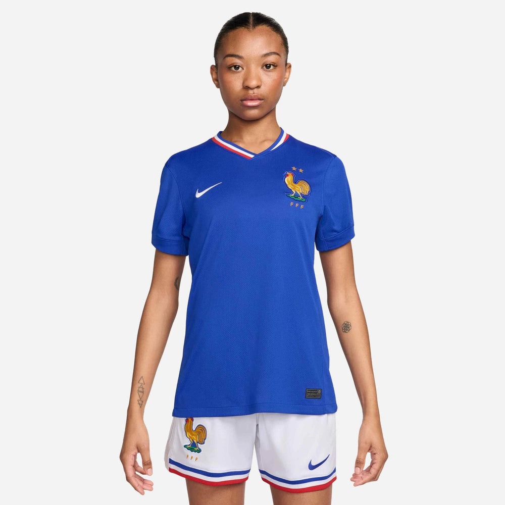 2024-25 France Women's Stadium Home Soccer Jersey Nike