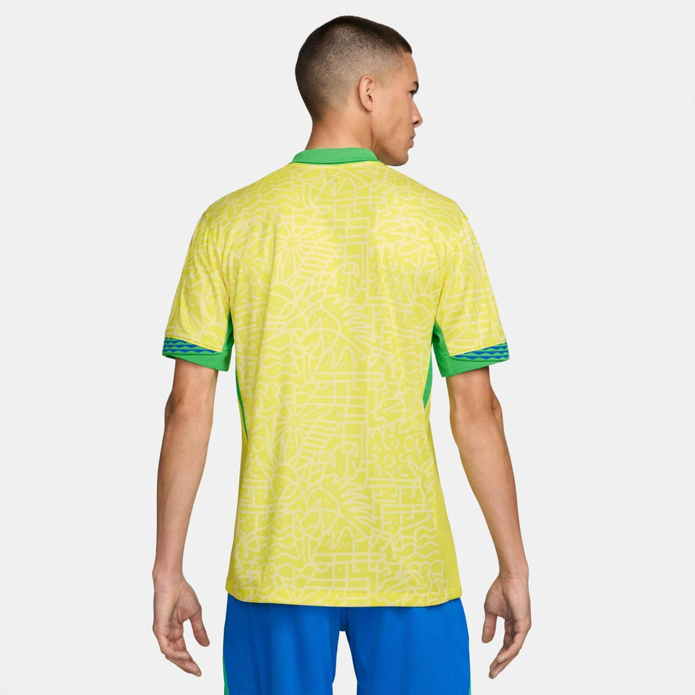 2024-25 Brazil Men's Stadium Home Soccer Jersey Nike