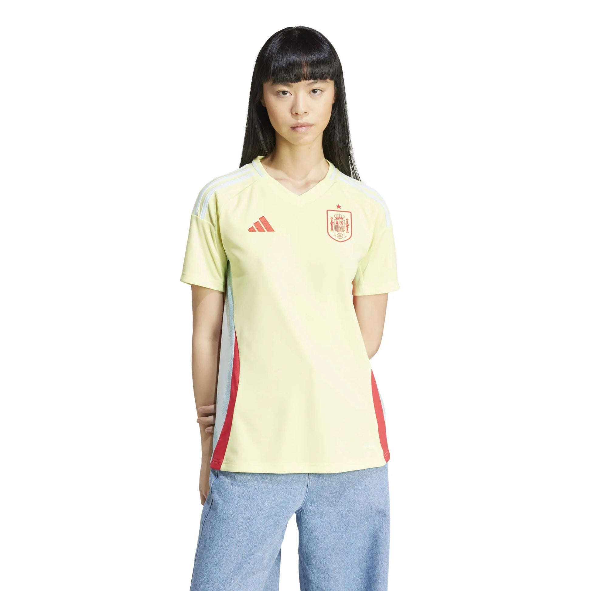 2024-25 Spain Women's Stadium Away Soccer Jersey Adidas