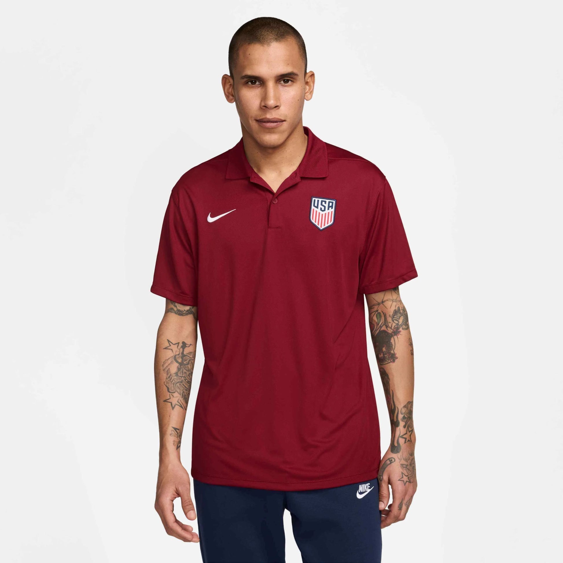 2024-25 USA Men's Dri-Fit Polo Shirt Nike