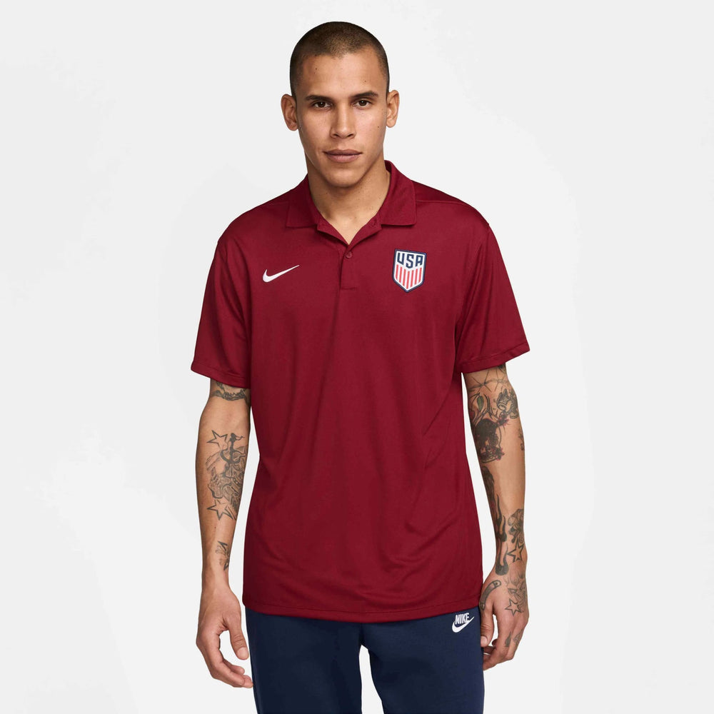 2024-25 USA Men's Dri-Fit Polo Shirt Nike