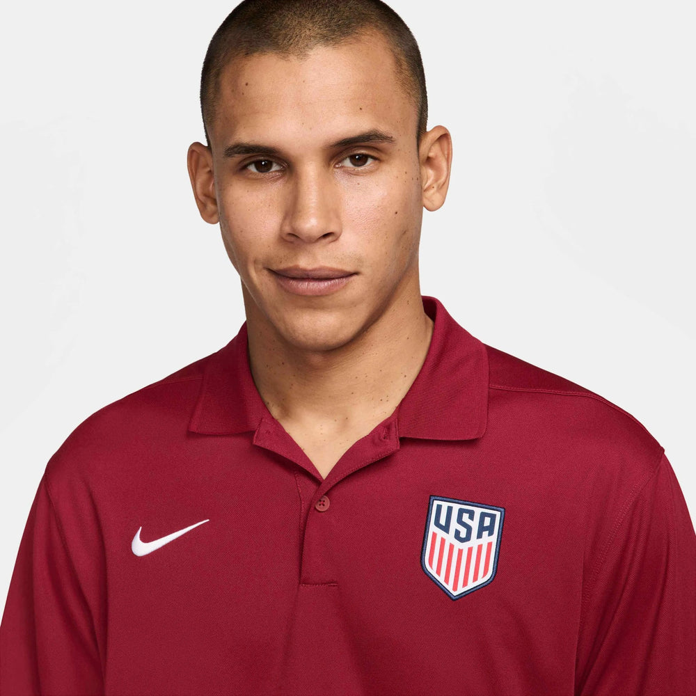 2024-25 USA Men's Dri-Fit Polo Shirt Nike