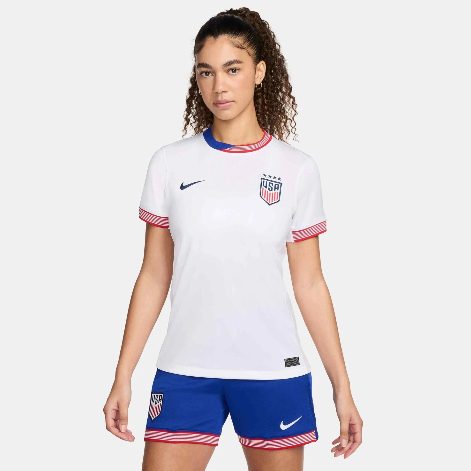 2024-25 USA Women's Stadium Home Soccer Jersey Nike