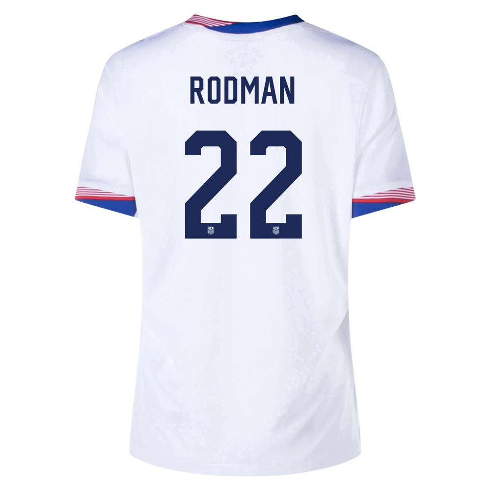 2024-25 USA Women's Stadium Home Soccer Jersey Nike