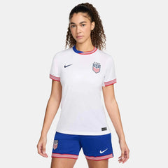 2024-25 USA Women's Stadium Home Soccer Jersey Nike