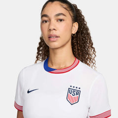 2024-25 USA Women's Stadium Home Soccer Jersey Nike
