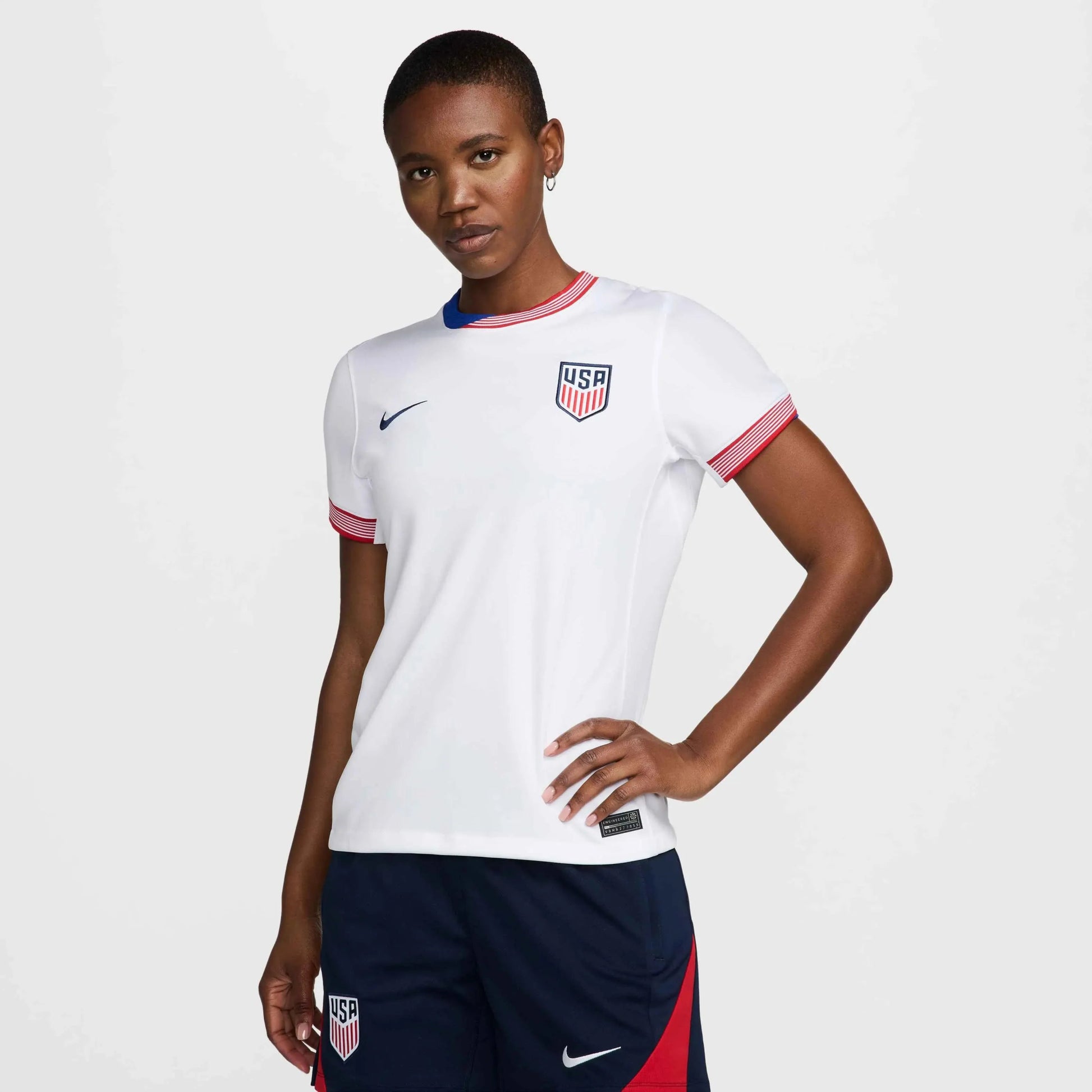 2024-25 USA Women's Stadium Home Soccer Jersey Nike
