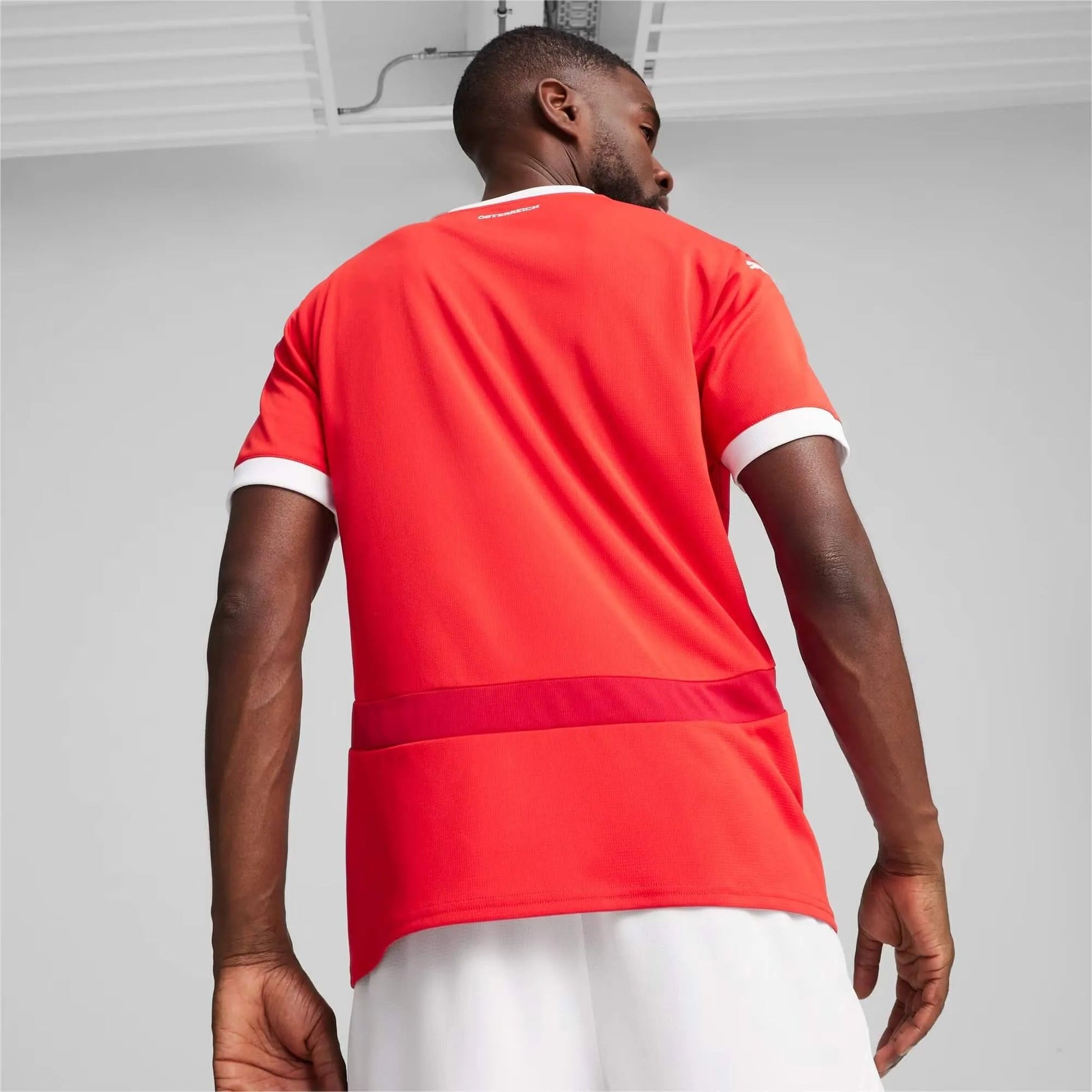 2024-25 Austria Men's Stadium Home Soccer Jersey Puma
