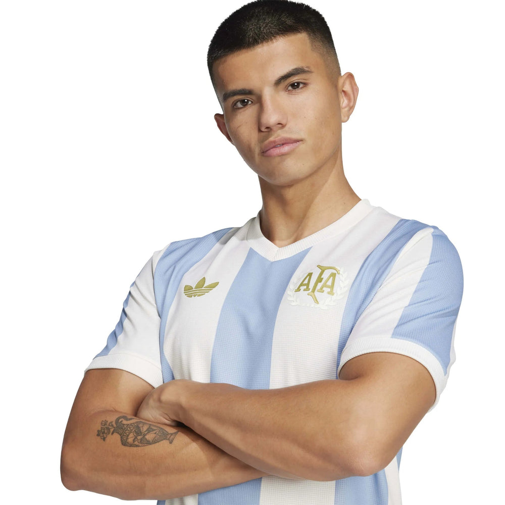 2025 Argentina Men's 50th Anniversary Stadium Soccer Jersey Adidas