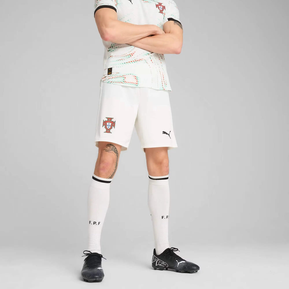 2025-26 Portugal Men's Stadium Away Soccer Shorts Puma