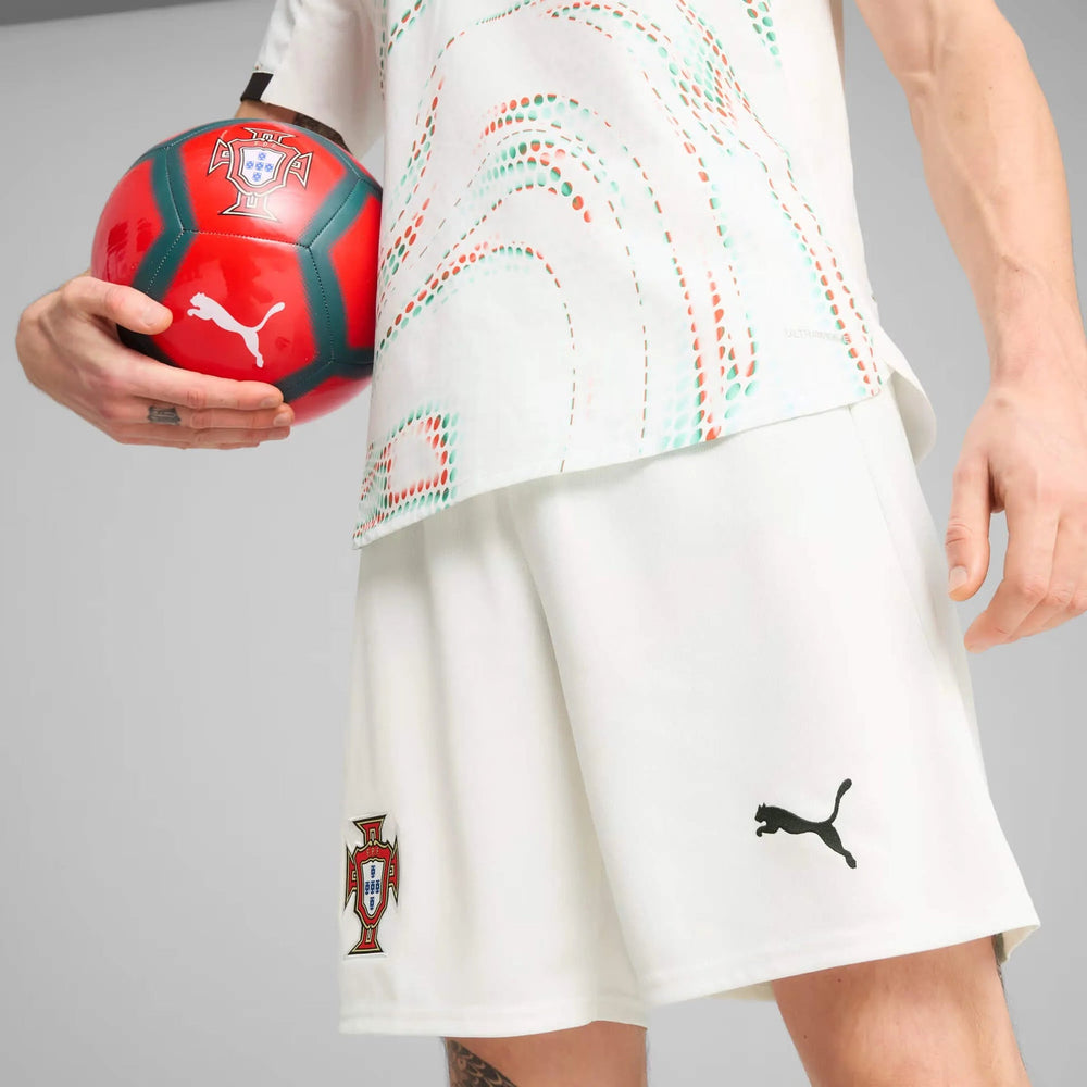 2025-26 Portugal Men's Stadium Away Soccer Shorts Puma