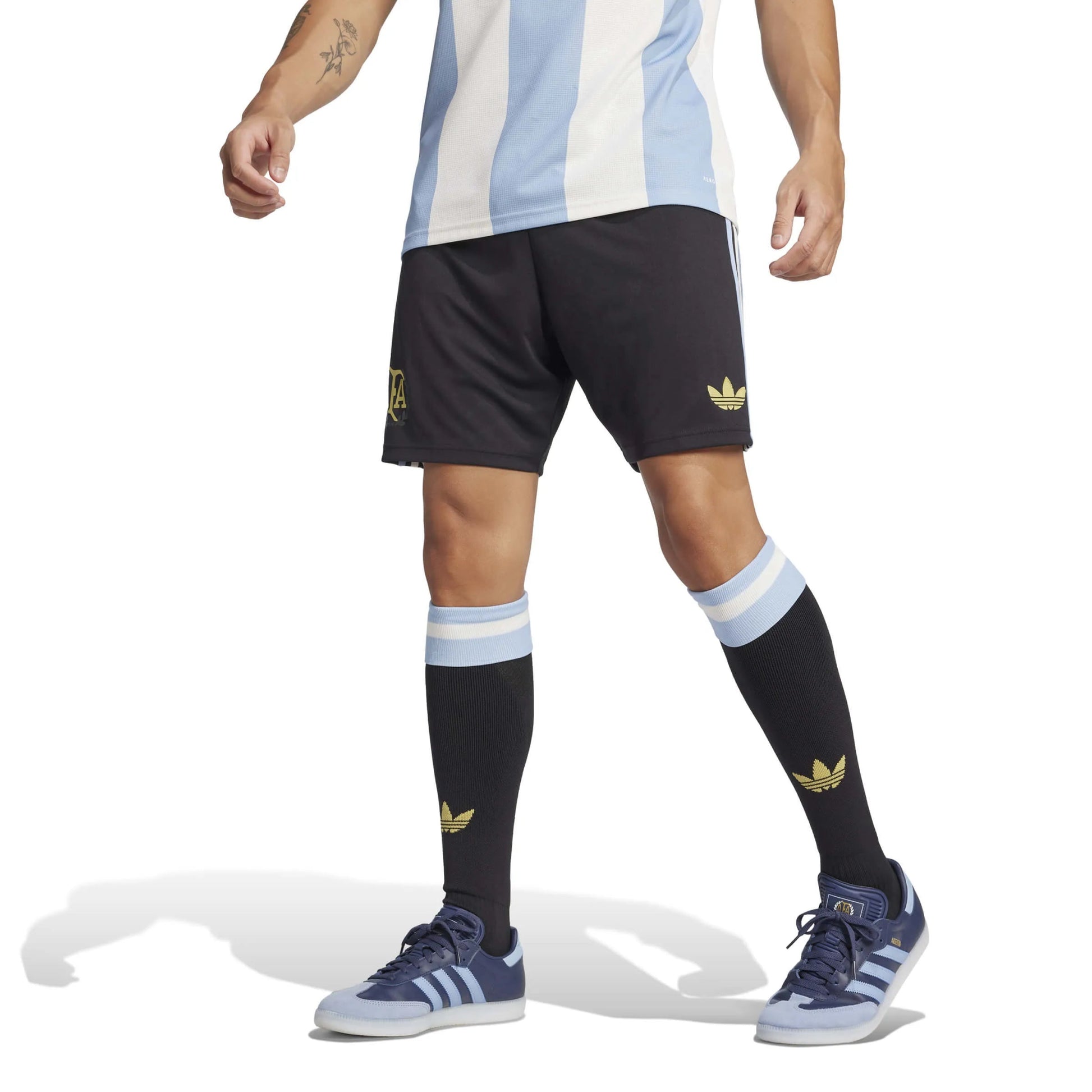 2025 Argentina Men's 50th Anniversary Soccer Shorts Adidas