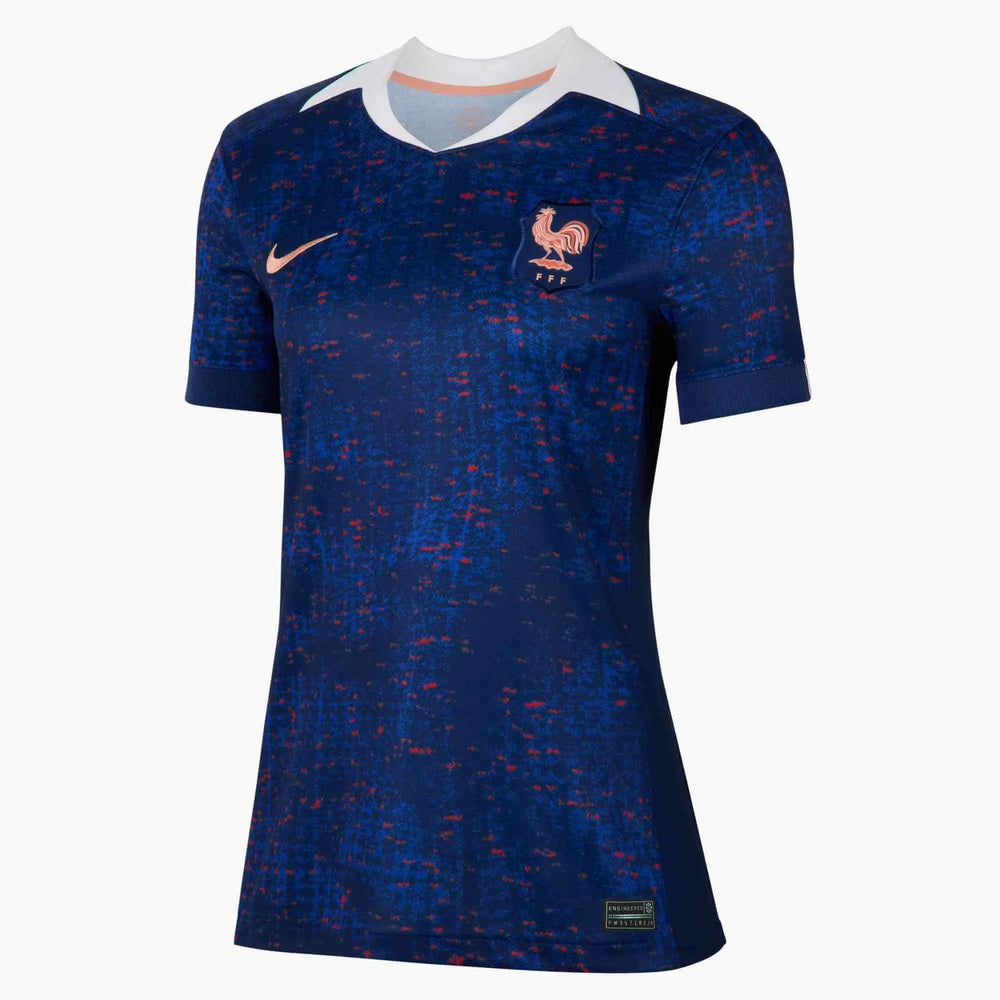 2025 France Women's Stadium Home Soccer Jersey Nike