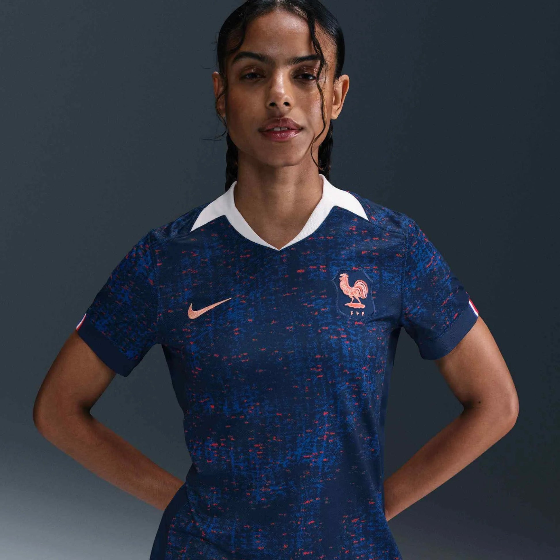 2025 France Women's Stadium Home Soccer Jersey Nike