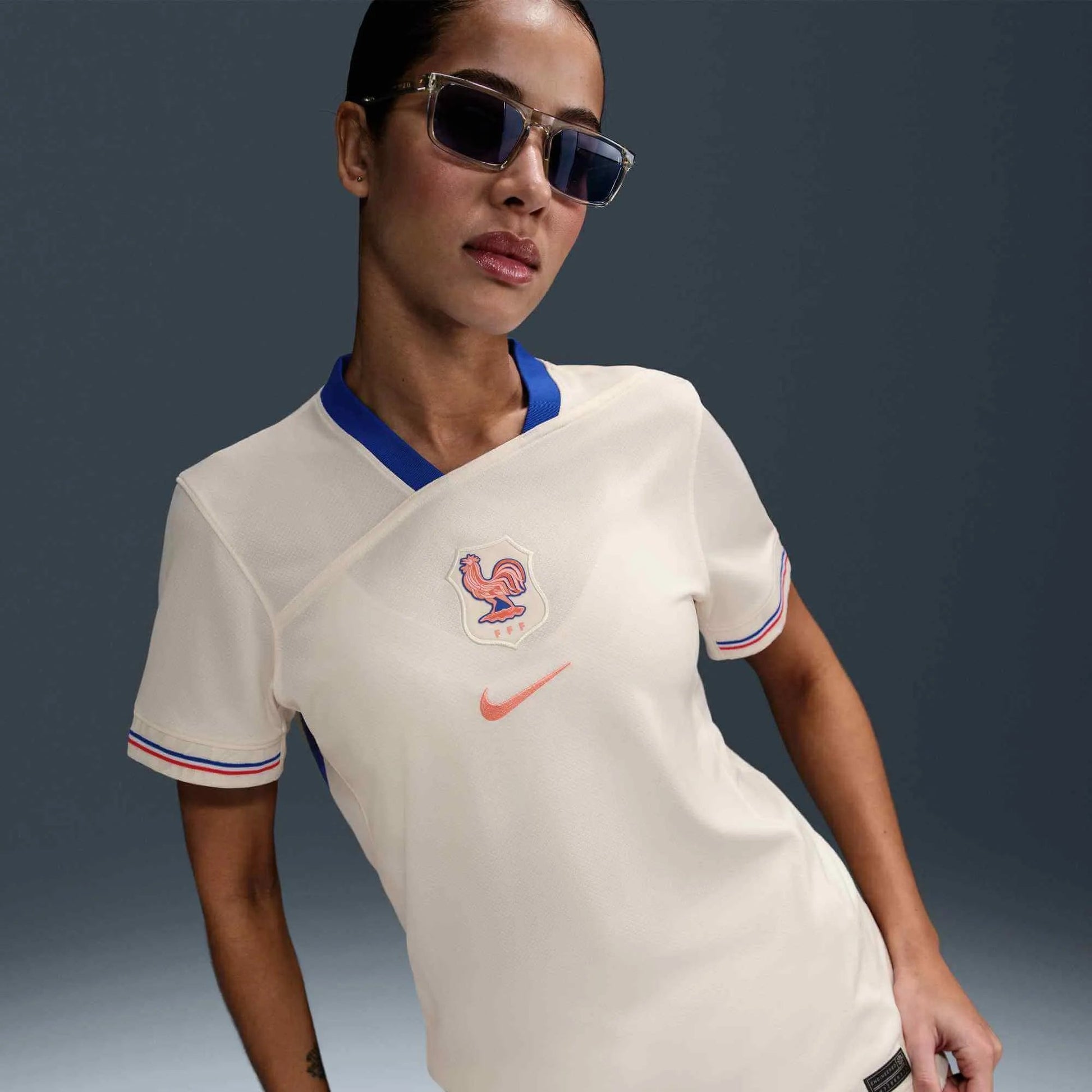 2025 France Women's Stadium Away Soccer Jersey Nike