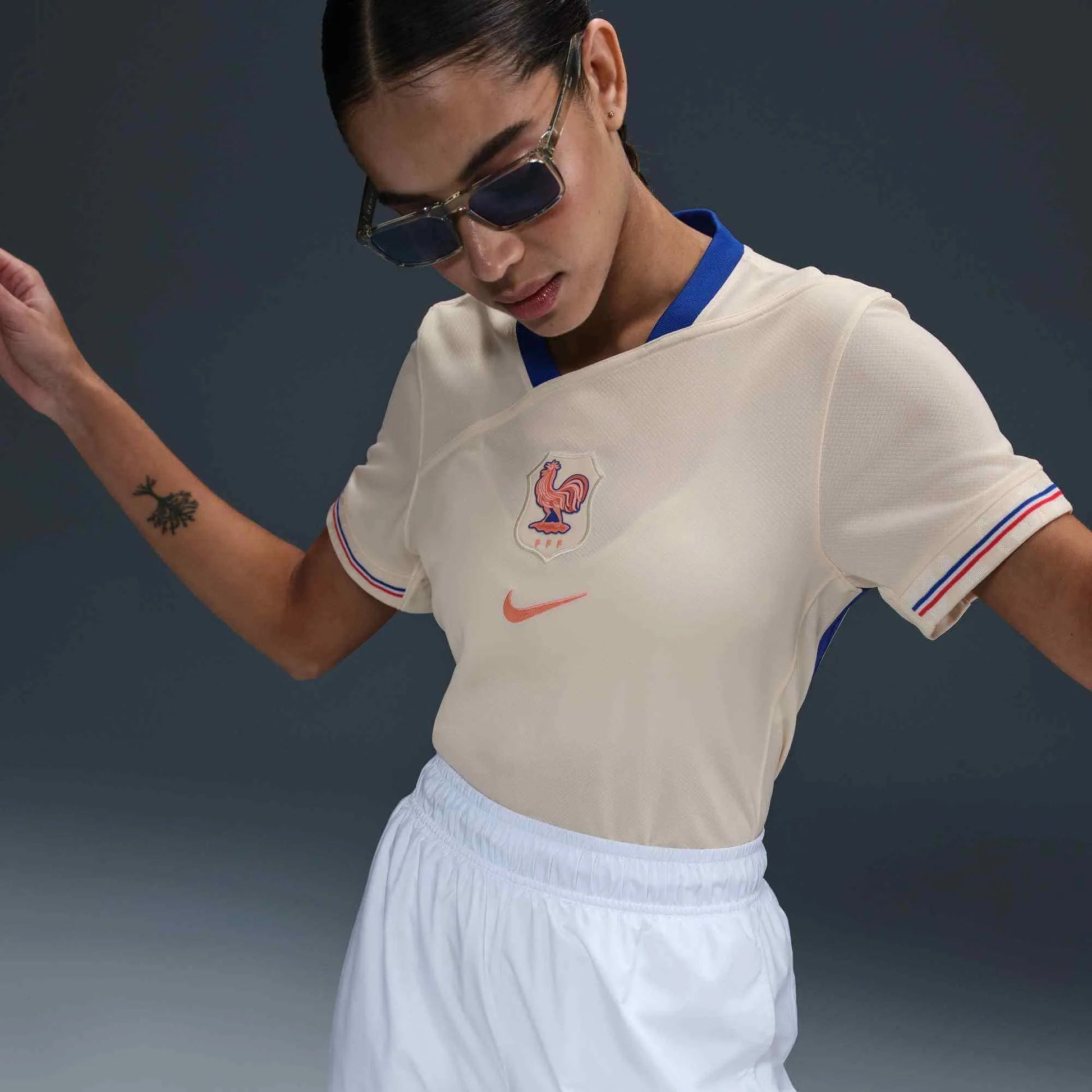 2025 France Women's Stadium Away Soccer Jersey Nike